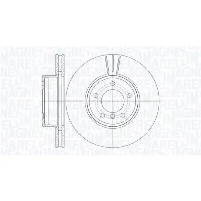 Bestseller Disco de freno MAGNETI MARELLI 361302040150